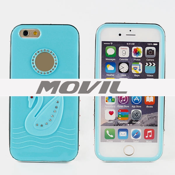 NP-2185 Cisne 2 en 1 funda  para Apple iPhone 6-0